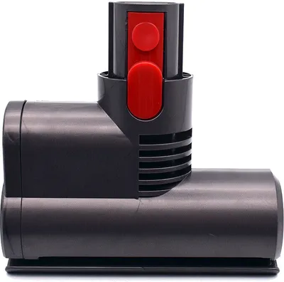 A close-up studio shot of a vacuum cleaner attachment against a white background.