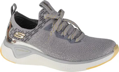 Obrázok produktu pre Skechers Solar Fuse dámske šnurovacie topánky športové tenisky nízke sivé, veľkosť topánok:37 EU