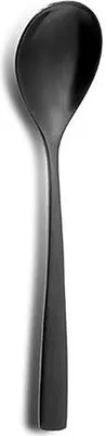 Produktbild von COMAS 6107 Mokkalöffel BARCELONA SCHWARZ Edelstahl 18/10 / PVD-Beschichtung / Black-Finish