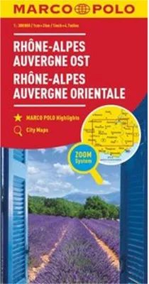 Produktbild von MARCO POLO Regionalkarte Rhône-Alpes, Auvergne Ost 1:300.000