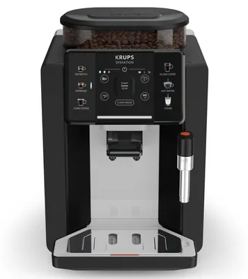Image de Robot café 15 bars noir - Krups - EA910A10 - sensation