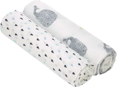 Produktbild von Baby Puckdecke Set aus Baumwolle 120 x 120 cm