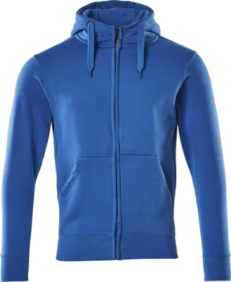 Produktbild von Mascot Kapuzensweatshirt GIMONT CROSSOVER mit Reißverschluss 51590 Gr. 2XL azurblau
