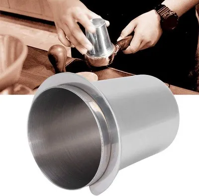 Produktbild von Edelstahl Kaffeemessbecher 51mm silber