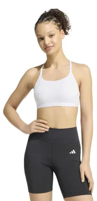 Productafbeelding van adidas dames sportbeha Optime Essentials, licht ondersteunend, kleur: Frozen Purple, maat: L