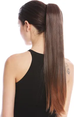 Produktbild von WIG ME UP Zopf Steckkamm Lang Glatt Kastanie Braun Mix YZF-1094S-2T30