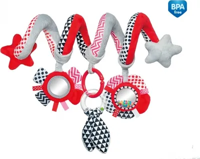 Zdjęcie produktu dla Canpol Babies Interaktywna Spirala Zig Zag Do Łóżeczka