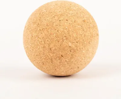 Produktbild von INNA-Glas Presskork Kugel Medora, Natur, Ø7cm - Korkkugel