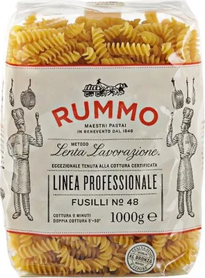 Immagine prodotto di Rummo Lenta Lavorazione Fusilli No.48 1000g Packung (Spiralnudeln)