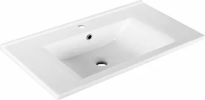 Produktbild von ZUNO 75 Keramik-Waschtisch 75x45cm, weiss