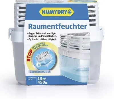 Productafbeelding van Luchtontvochtiger 450g voor Ruimtes tot 35m³ - Voorkom Schimmel en Condensatie