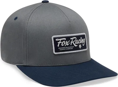 Productafbeelding van FOX Fuel Flexfit pet, grijs/blauw, maat S/M
