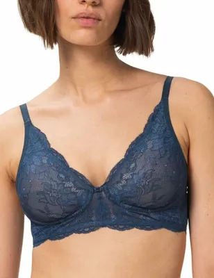 Produktbild von Triumph Amourette Charm N03, Farbe: Blue Nights RS/3607, Größe: 80B BH ohne Bügel