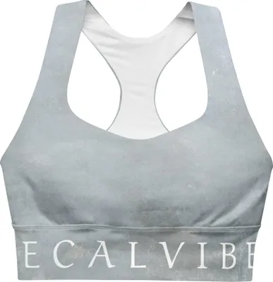Produktbild von DECALVIBES Longline Sports Bra Sport BH Ultimate Pure Concrete - L