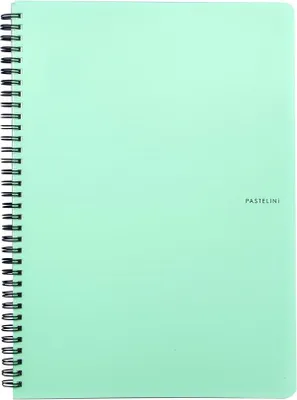 Image de Cahier Pastelini, A5, ligné, vert