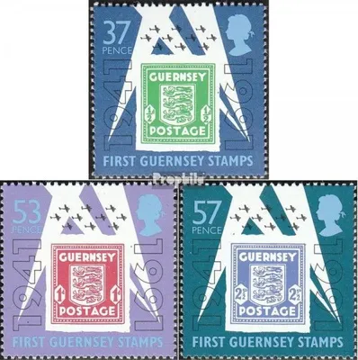 Produktbild von Briefmarken GB - Guernsey 1991 Mi 513-515 (kompl.Ausg.) postfrisch Besetzung