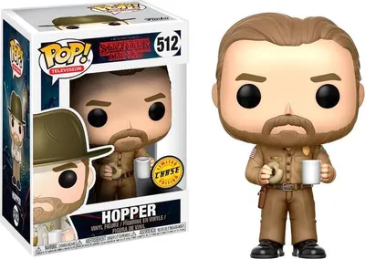 Immagine prodotto di Funko Pop! Stranger Things - Figurka Hopper Chase Winylowa Premium