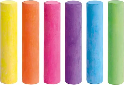 Produktbild von Straßenmalkreide Classcolor Street VE=12x6 Stück farbig Staubschutzbox