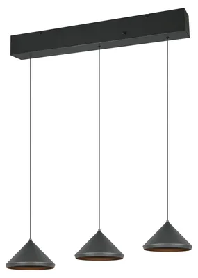 Produktbild von Trio - Hängelampe LAGUNA - Schwarz - 0x0x200 cm