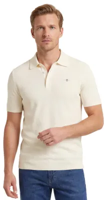 Produktbild von Gant Polo Creme Baumwolle Piqué