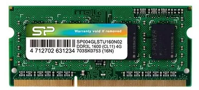 Imagen del producto de SP SP004GLSTU160 SoDim 4GB DDR3L 1600MH