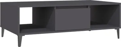 Produktbild von vidaXL Couchtisch Grau 103,5x60x35 cm Holzwerkstoff
