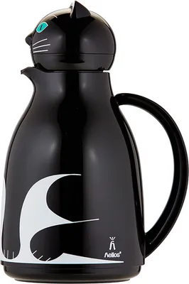 Produktbild von Helios Isolierkanne Thermo-Cat 1,0 l schwarz