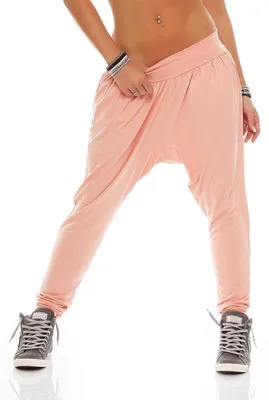 Produktbild von Damen Aladinhose Pumphose, Gr. S/M; Lachs