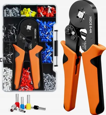 Obrázek produktu pro Krimpovací kleště na dutinky 1250 kusů samonastavovací ergonomické