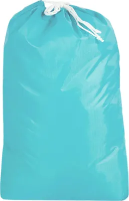 Produktbild von Wäschesack mit Kordelzug, 100 % Polyester, 52x75 cm, türkis