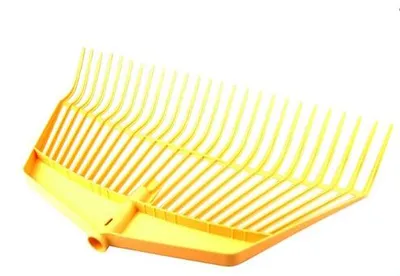Productafbeelding van MM Eurotool Jumbo bladhark 60 cm met 26 tanden | kunststof harkkop zonder steel