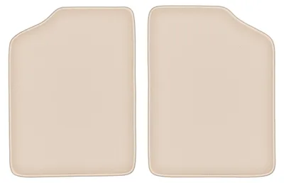 Produktbild von DURBAN Beige Velours-Fußmatten vorne für Renault 5 II Schrägheck (1986-1993)