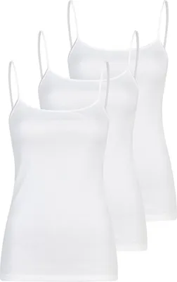 Produktbild von Speidel 3er Pack Natascha Unterhemd / Top Feinripp aus reiner Baumwolle, Eng anliegend ohne Seitennähte, Ideal für jeden Tag