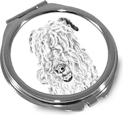 Obrázek produktu pro Art-Dog Kapesní zrcátko – Lakelandský teriér