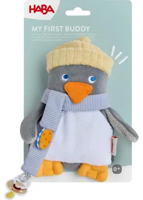 Produktbild von HABA Babywelt Schnullerkette Schnullertier Pinguin 2013404001