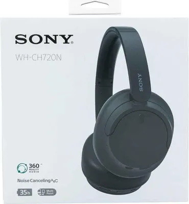 Produktbild von Sony WH-CH720NB Kabelloser NC-Bluetooth-Kopfhörer, schwarz