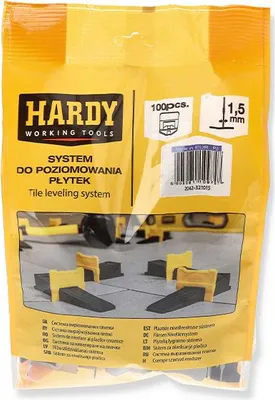 Produktbild von Hardy Nivelliersystem-Clips 1,5 mm, 100 Stück