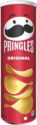 Zdjęcie produktu dla Pringles Original solone chrupki o subtelnie pikantnym smaku 185g