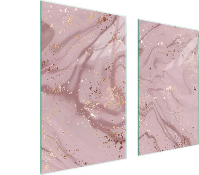 Produktbild von Glasschutzplatte Für Herd 75X52 Marmor