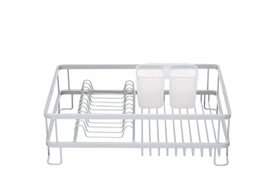 Produktbild von Kitchen Craft Geschirrabtropfer aus rostfreiem Aluminium, 42 x 30 x 13 in.