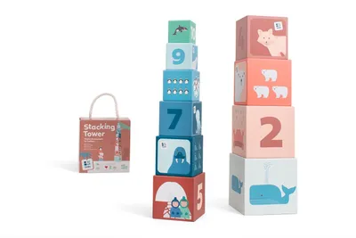 Produktbild von BS Toys, Lernpyramide „Arktische Tiere“