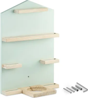Produktbild von HAMA passend für passend für Tonie-Regal Mint für Toniebox und 32 Figuren