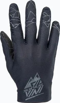 Image de Gants de vélo à doigts longs pour hommes SILVINI Gerano noir 3121-UA1806
