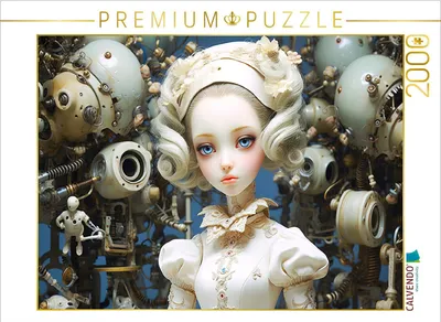 Produktbild von CALVENDO Puzzle Roboterpuppe | 2000 Teile Lege-Größe 90x67cm Foto-Puzzle für glückliche Stunden