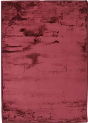Image de Tapis extra-doux effet velours rouge foncé 120x170