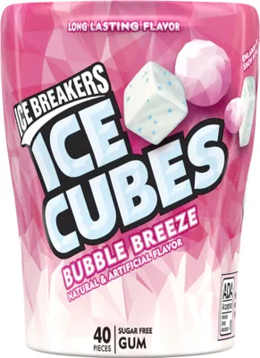 Produktbild von Ice Breakers Gum Ice Cubes Bubble Breeze (4 x 92g)