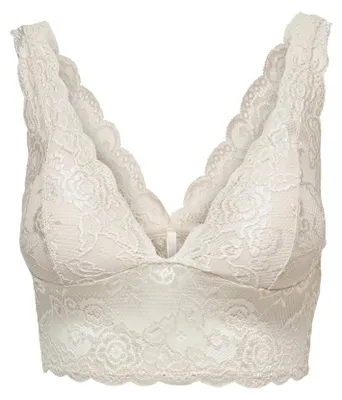 Produktbild von ONLY Damen ONLCHLOE 3-Pack LACE Bra Bügelloser Spitzen BH, Nude,M