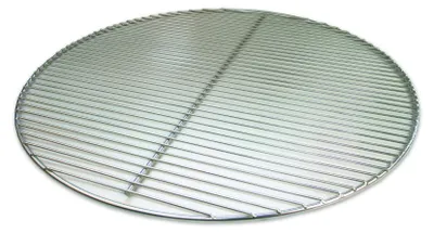 Immagine prodotto di Griglia rotonda in acciaio inossidabile per barbecue a carbone, diametro 57 cm