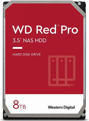 Immagine prodotto di WD HD3.5" SATA3 8TB WD8003FFBX / 24x7 / NAS (Di)