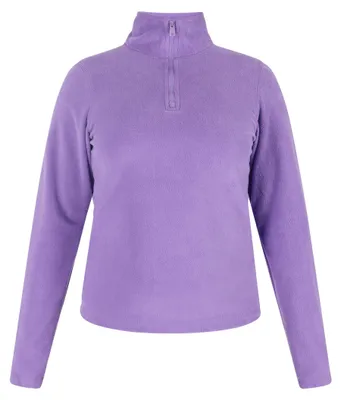 Image de Jika, pull en polaire pour femme - violet, taille XS
